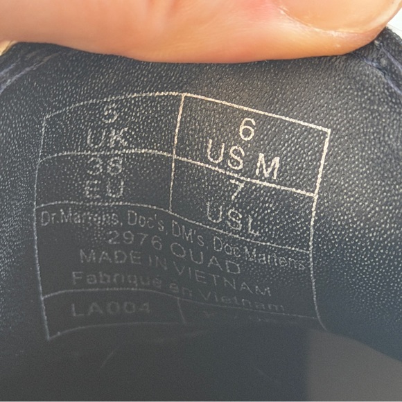 Dr. Martens 2976 Quad White Platform Chelsea Boots – Women’s 7 - Picture 5 of 6